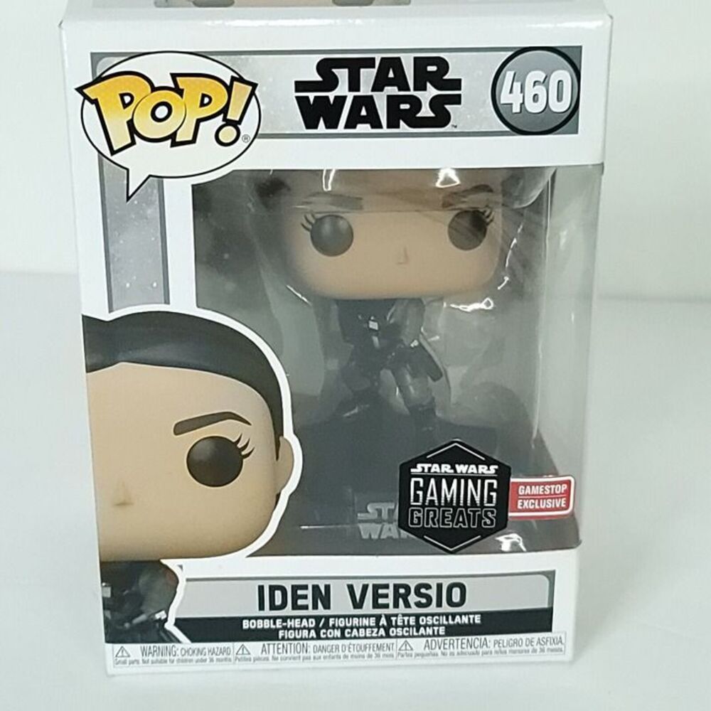 Funko POP Vinyl Star Wars IDEN VERSIO Gaming Greats #460 GameStop Exclusive New